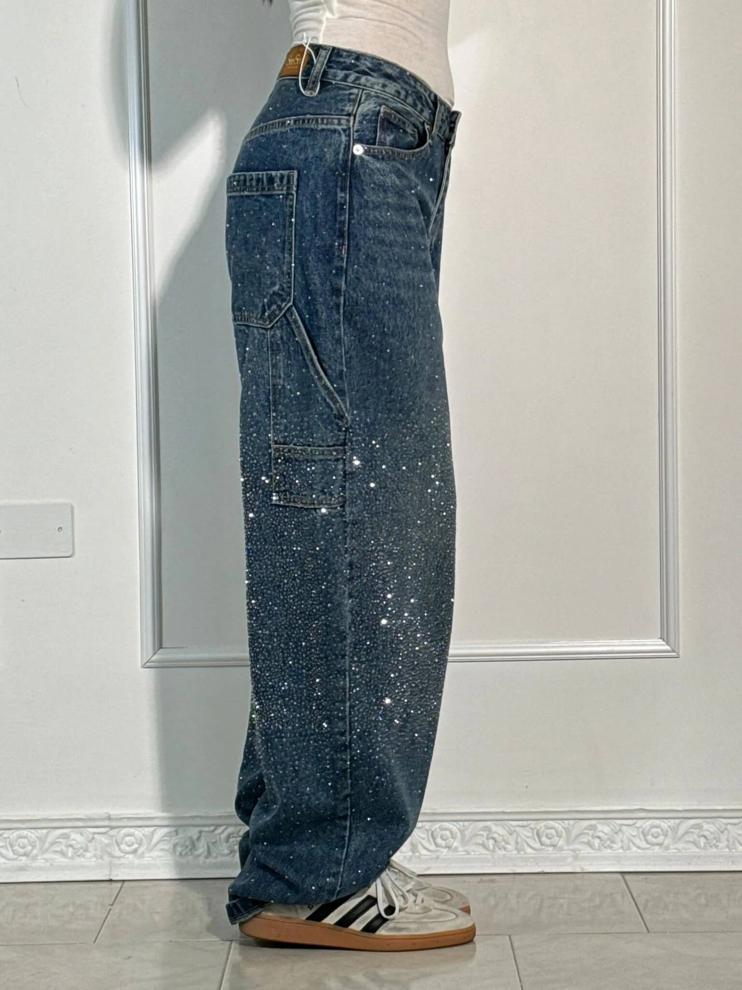 Luchtige Carpenters Shine Denim Jeans
