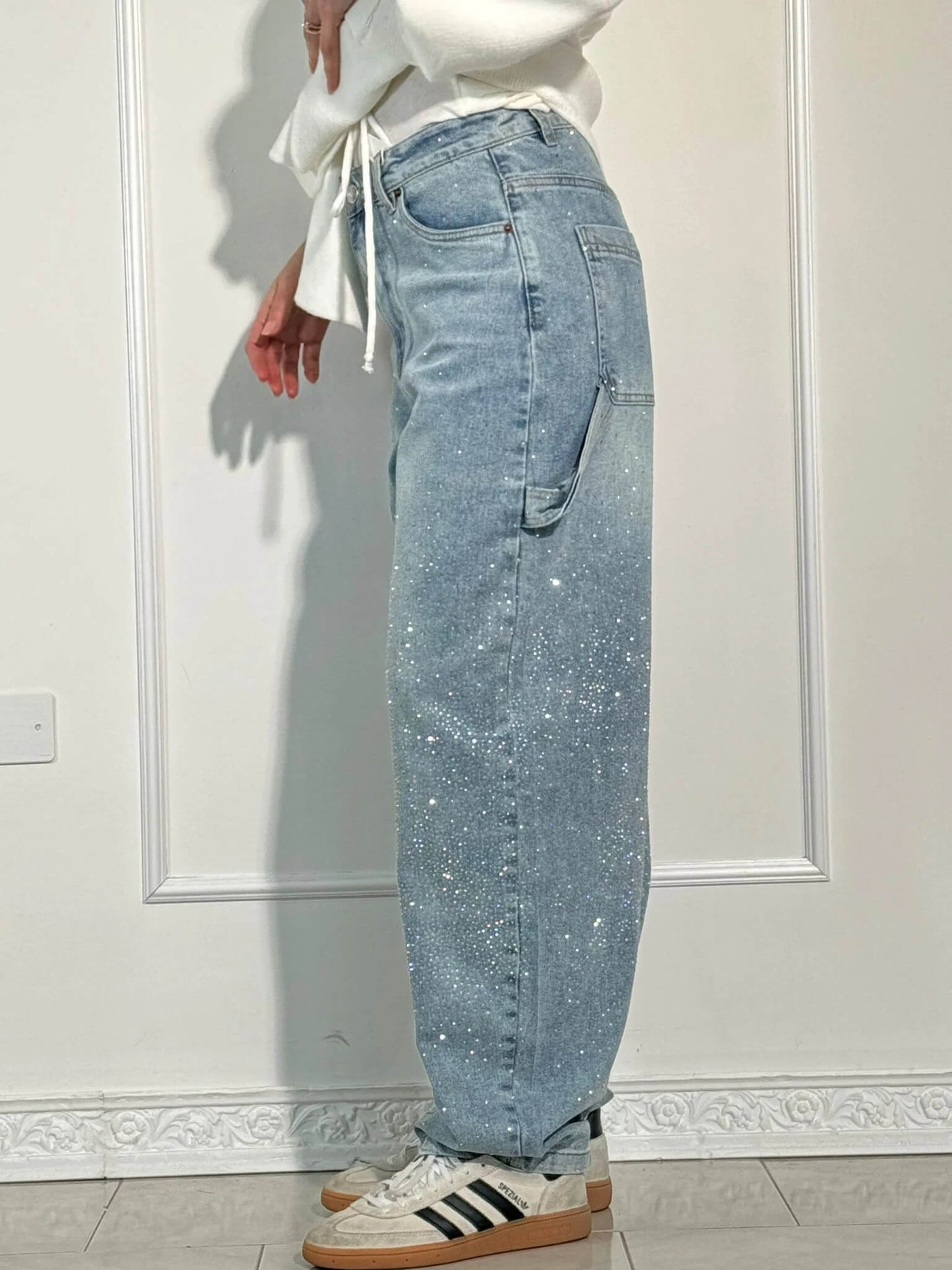 Luchtige Carpenters Shine Denim Jeans