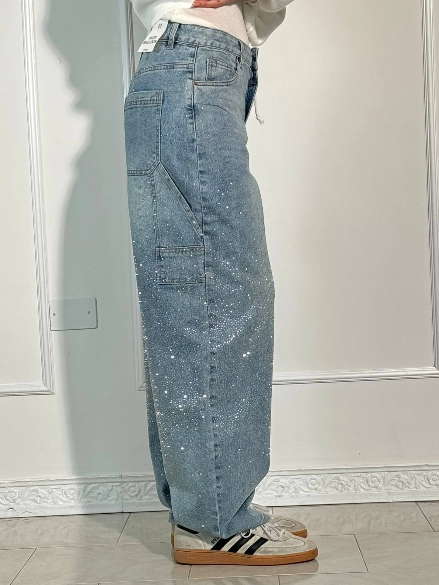 Luchtige Carpenters Shine Denim Jeans