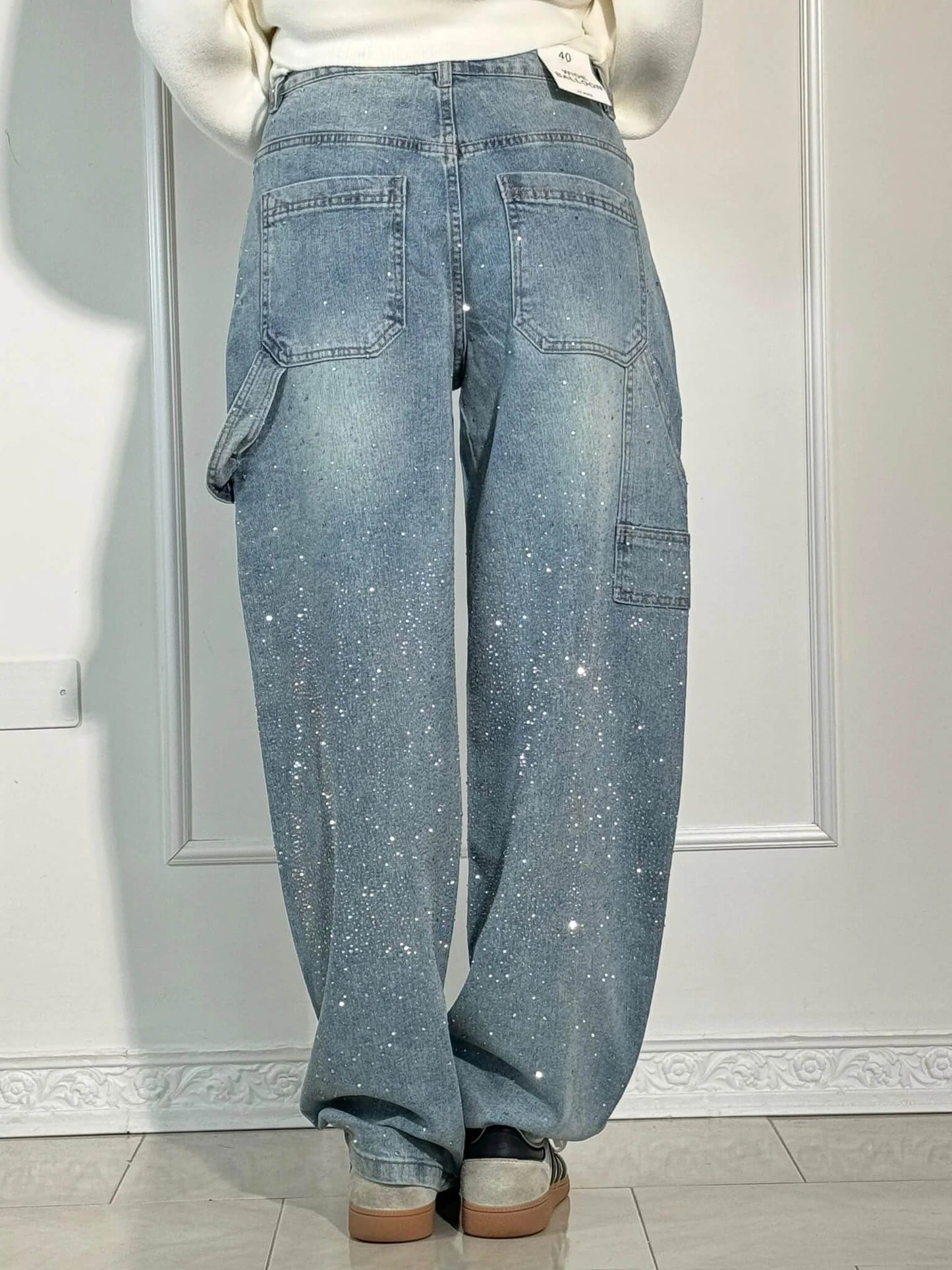 Luchtige Carpenters Shine Denim Jeans