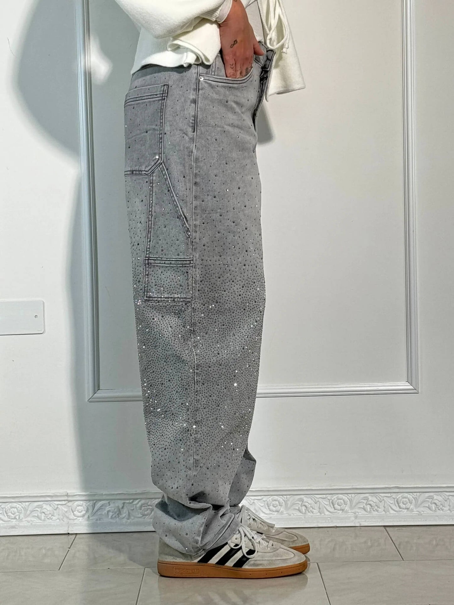 Luchtige Carpenters Shine Denim Jeans