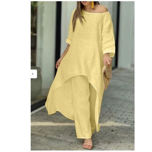 Marianne™ - Luxe Linnen Jumpsuit - Ideaal Voor De Zomer