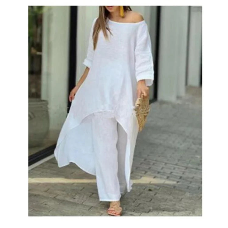 Marianne™ - Luxe Linnen Jumpsuit - Ideaal Voor De Zomer