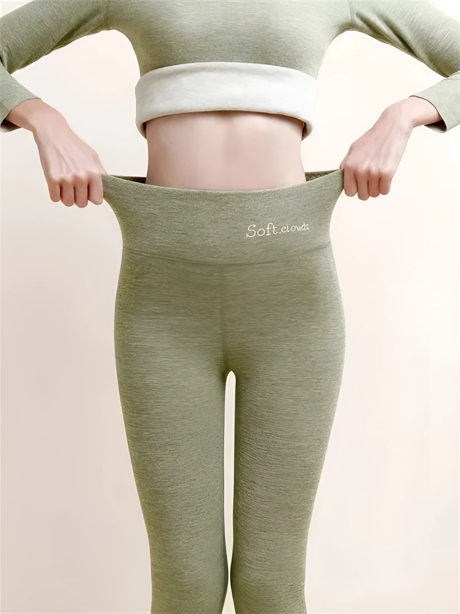 Soft Clouds Legging® - Blijf Warm en Stijlvol