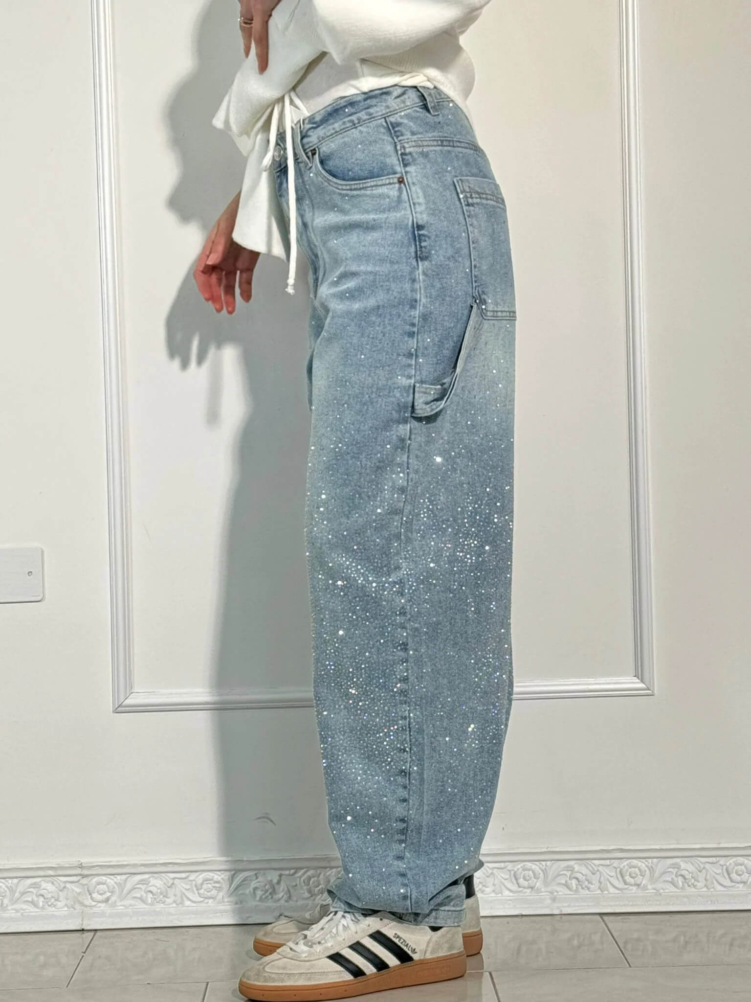 Luchtige Carpenters Shine Denim Jeans