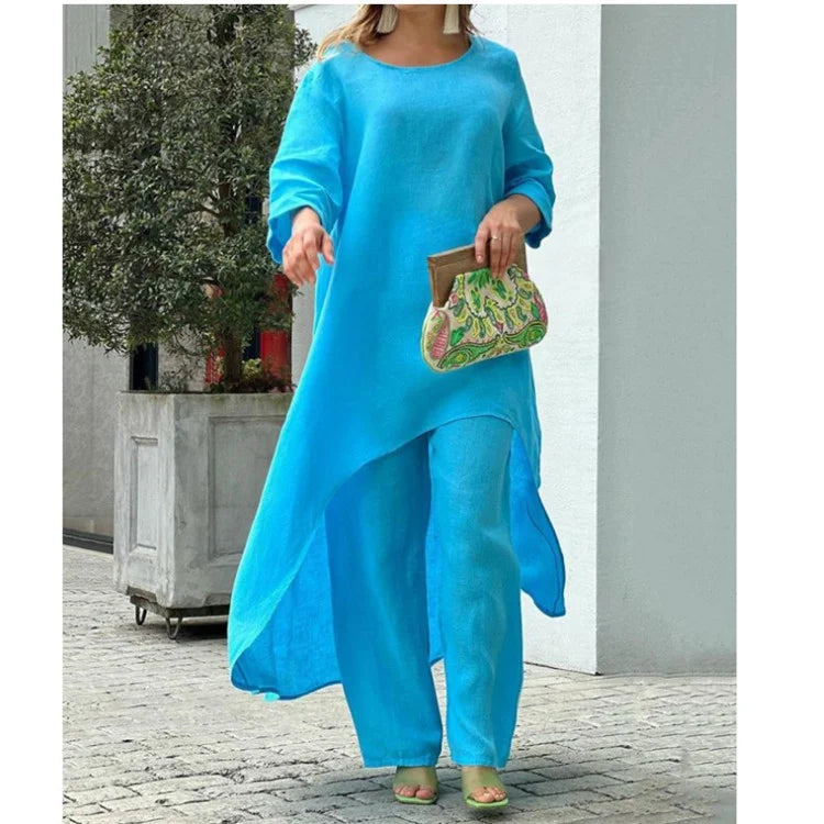 Marianne™ - Luxe Linnen Jumpsuit - Ideaal Voor De Zomer