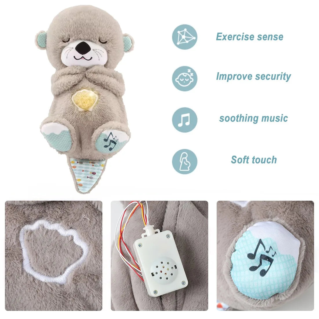 Sleepy Cuddly Toy™ - Rustig slapen - Bedtijd knuffel