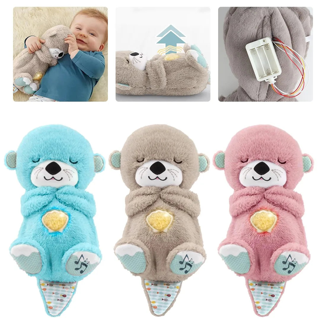 Sleepy Cuddly Toy™ - Rustig slapen - Bedtijd knuffel