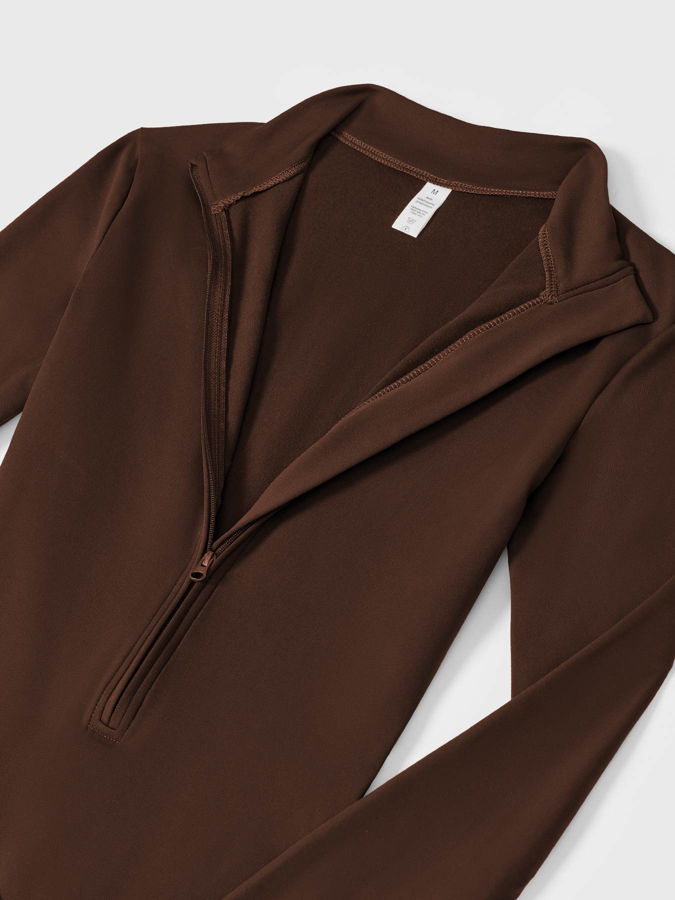 Vrouwelijke Yeoreo Belle Fleece Lange Mouw Rits Jumpsuit